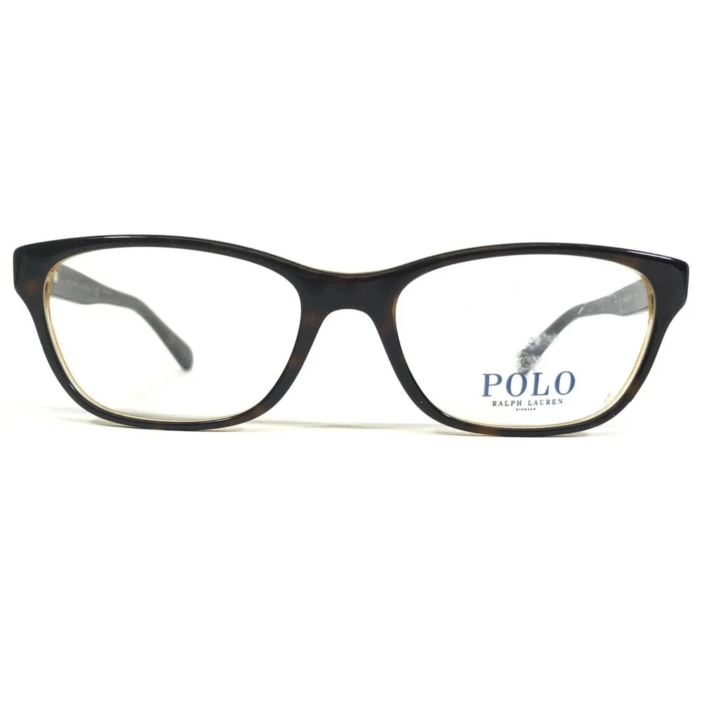 Polo Ralph Lauren Eyeglasses Frames PH2127 5337 Yellow Brown Tortoise 52-17-145